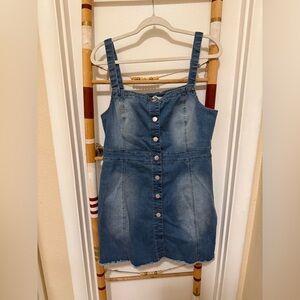 CiSono Denim Button-Down Dress.